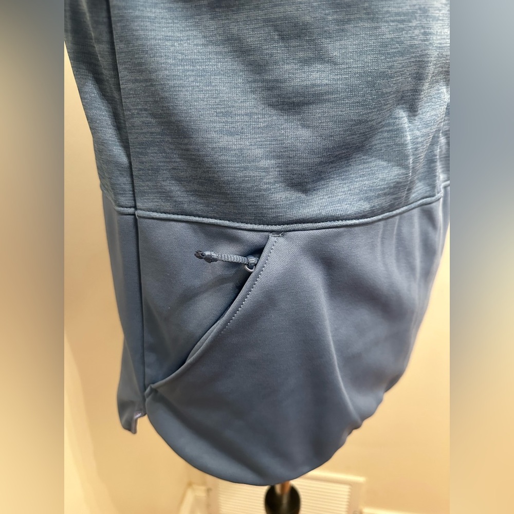 NWT Columbia Sunny Springs Half Zip Lightweight Blue Fleece Jacket, Size Small - Picture 5 of 8